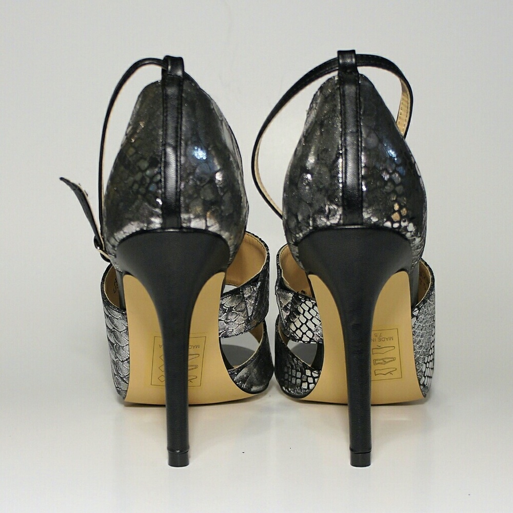 Snake Print Pumps - Picture 5 of 6